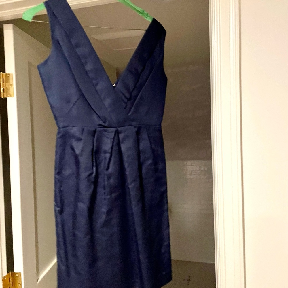 J. Crew navy dress - great condition!